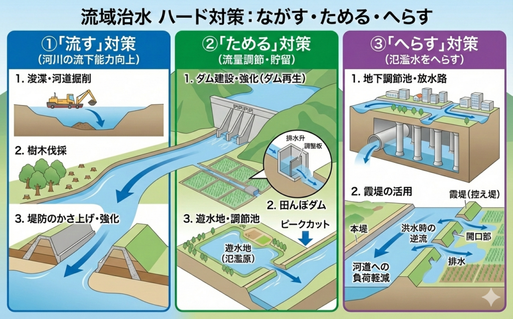 flood measure overview hard measure
