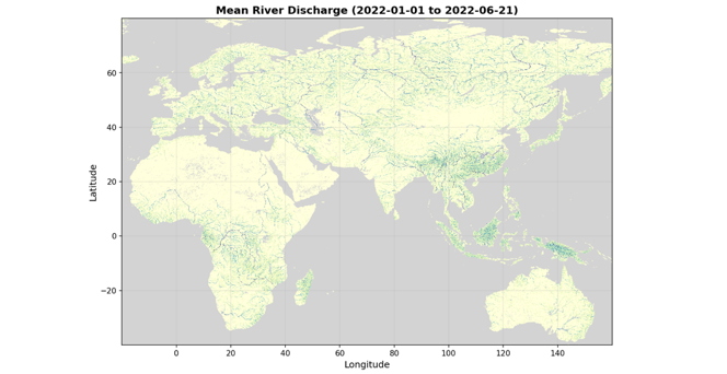 Large Scale River Simulation